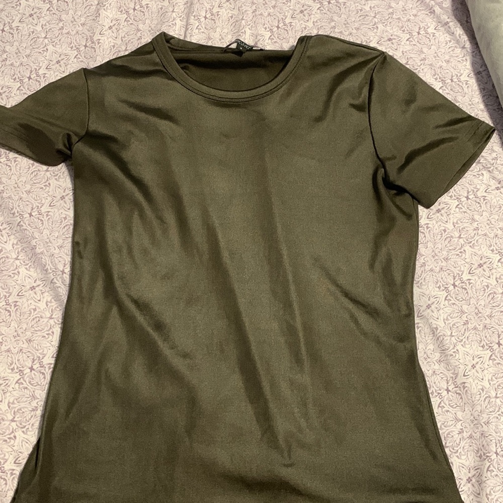 green shirt